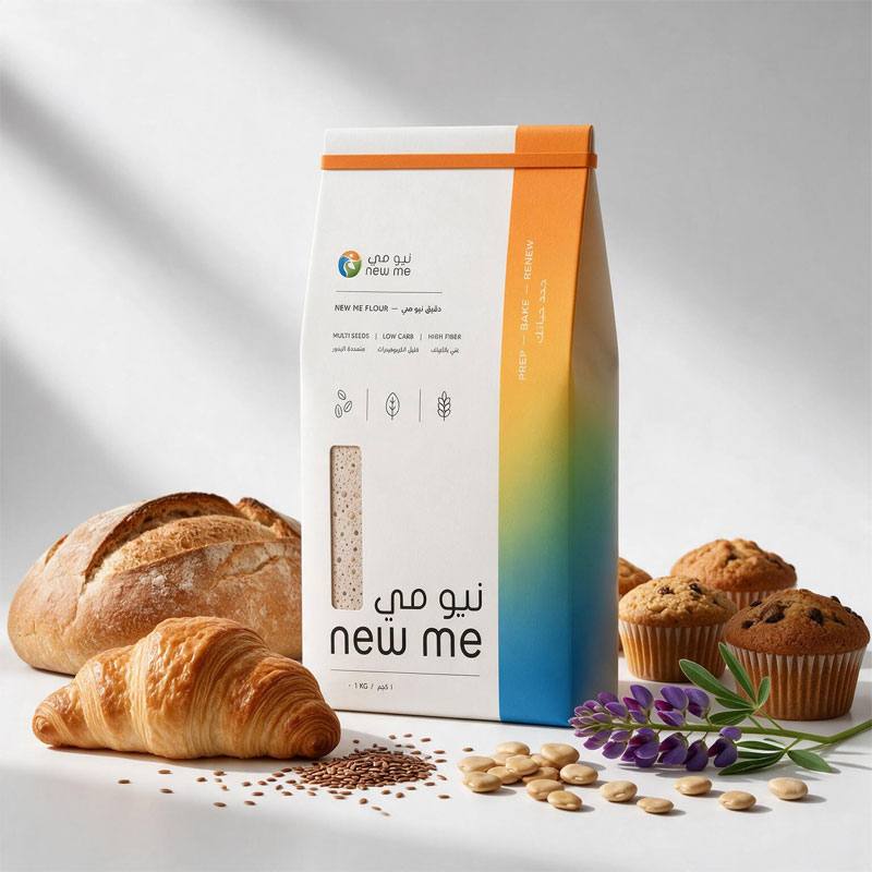 رغيف نيومي بالبذور
