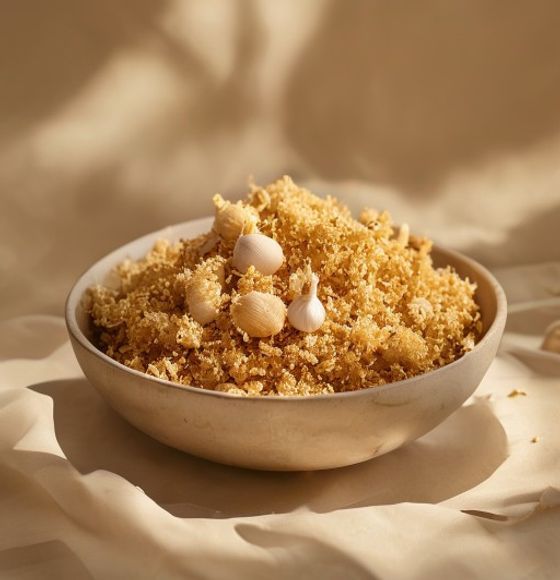 Garlic breadcrumbs
