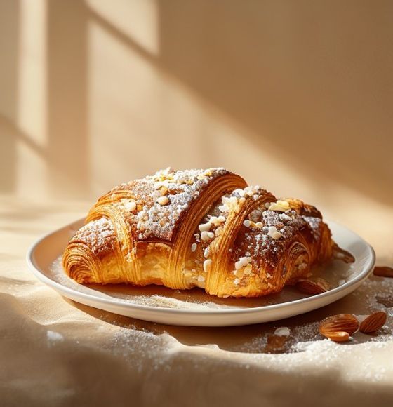 Almond croissant